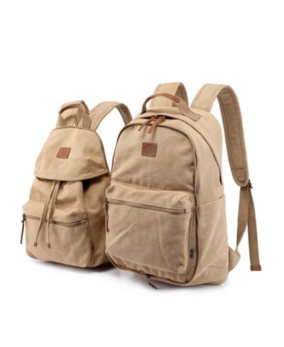 Двойной холщовый рюкзак-сумка TSD Brand Trail and Tree