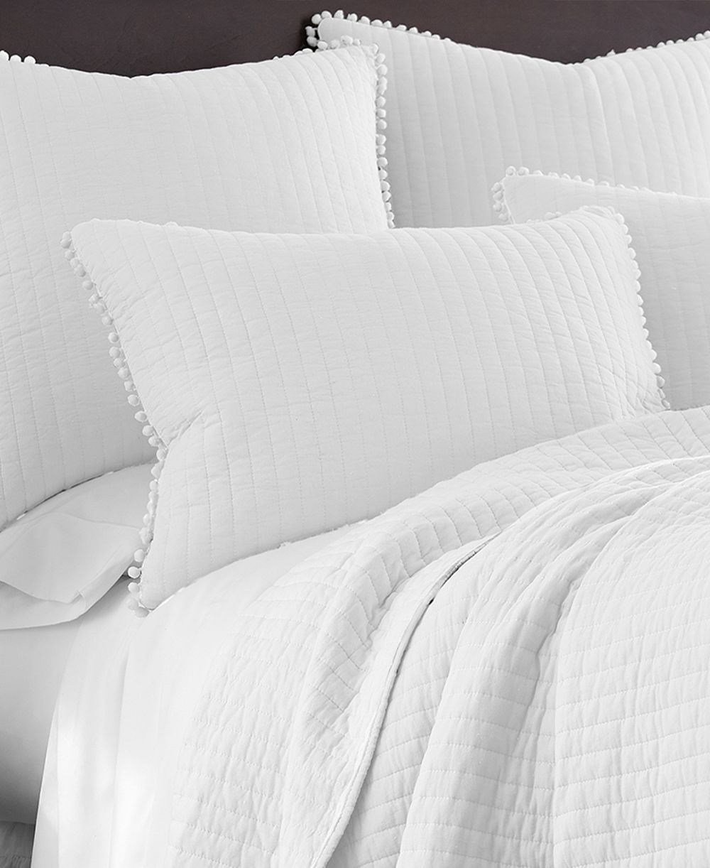 Levtex Home стеганое покрывало Pom Pom, Twin