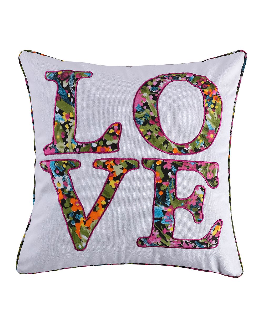 Levtex Love декоративная подушка, 20" x 20"