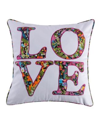 Levtex Love декоративная подушка, 20" x 20"