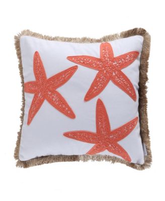 Levtex декоративная подушка Levtex Bakio Coastal Escape Starfish, 18" x 18"