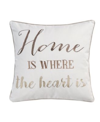Декоративная подушка Levtex Angelica Spring Heart Tassel 18" x 18"