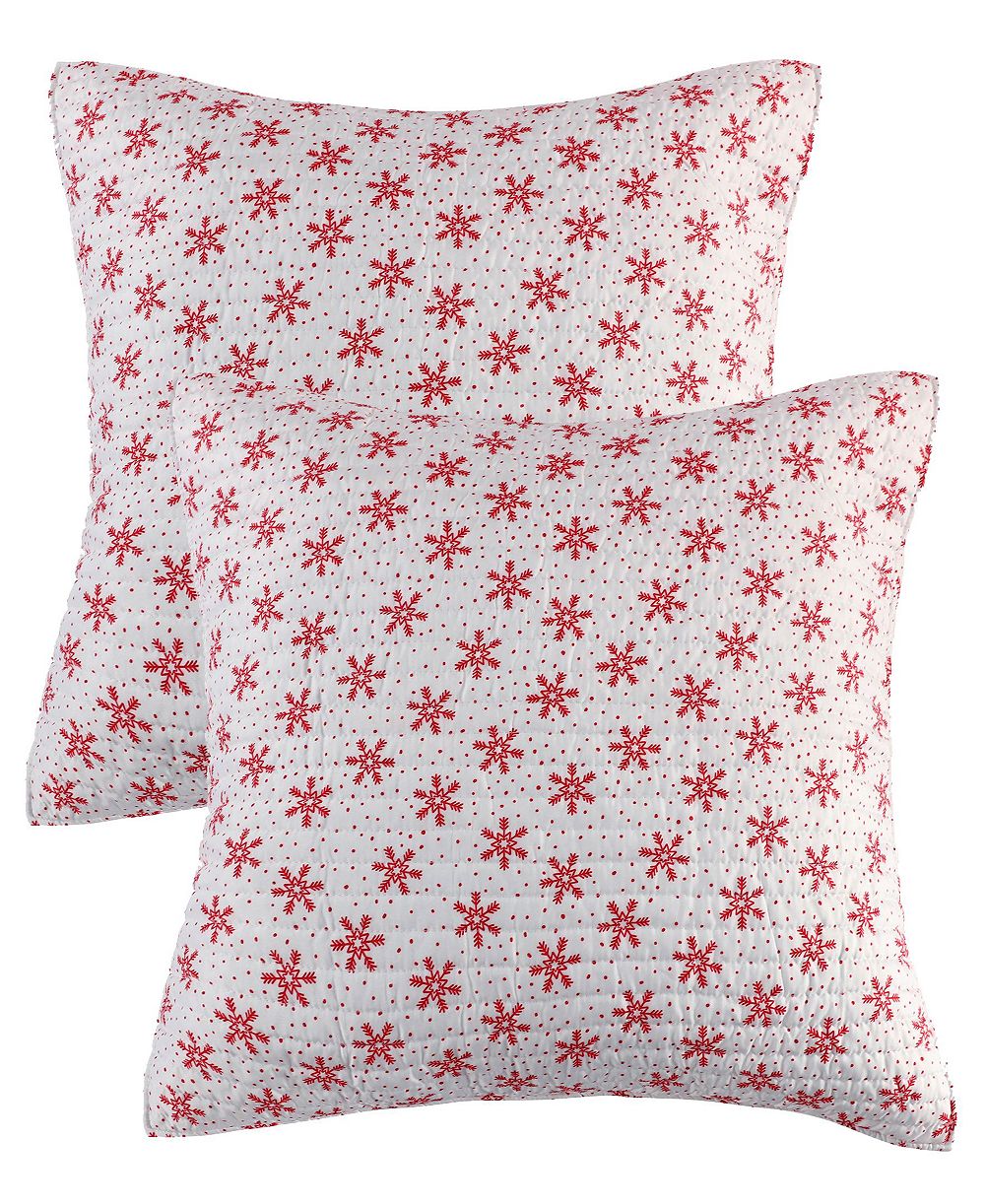 Комплект из 2 наволочек Levtex Home Let It Snow, European