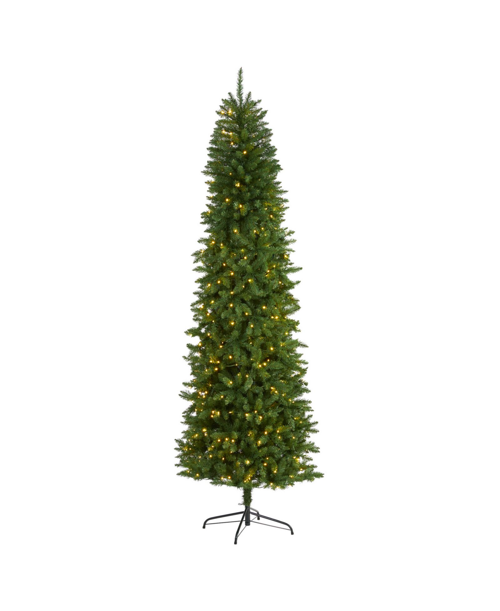 Искусственная елка Nearly Natural Slim Mountain Pine с 400 чистыми LED Lights