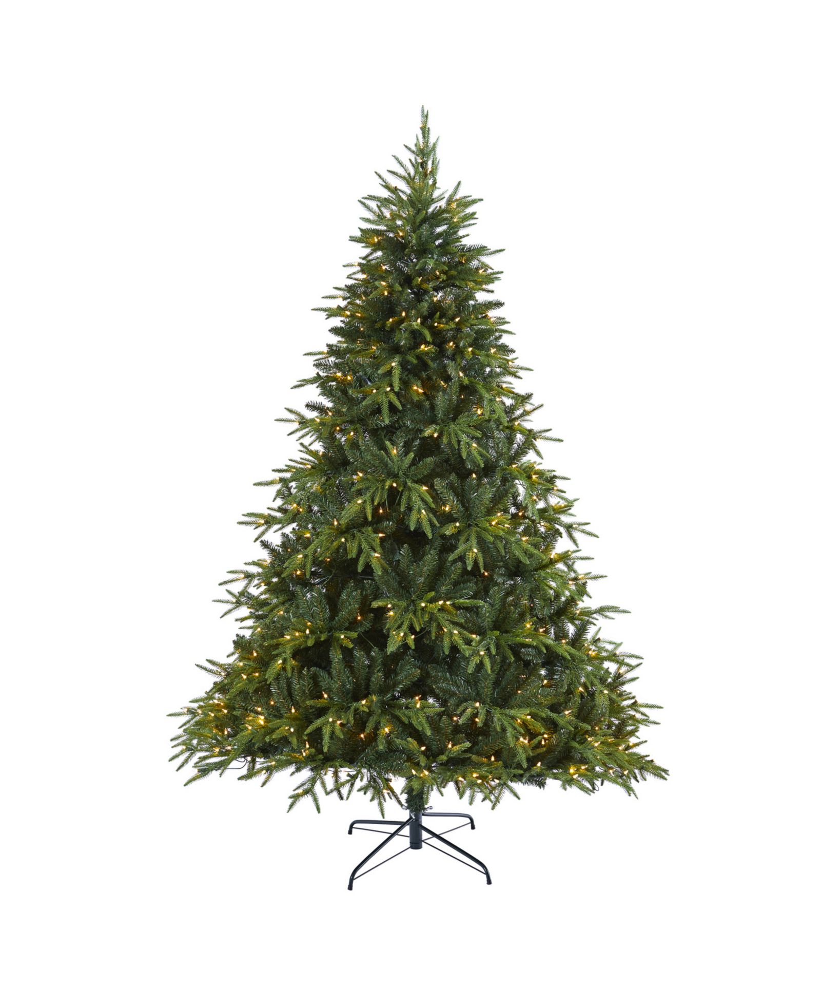 Искусственная рождественская елка Nearly Natural Colorado Mountain Fir с 600 LED Lights и 3048 гибкими ветвями