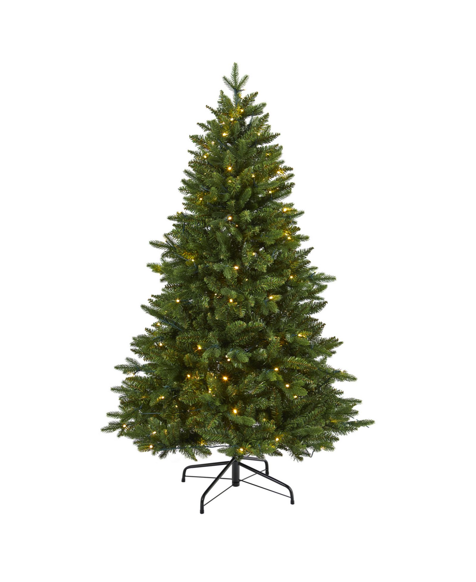 Nearly Natural New Hampshire Fir Artificial Christmas Tree with 150 LED Lights