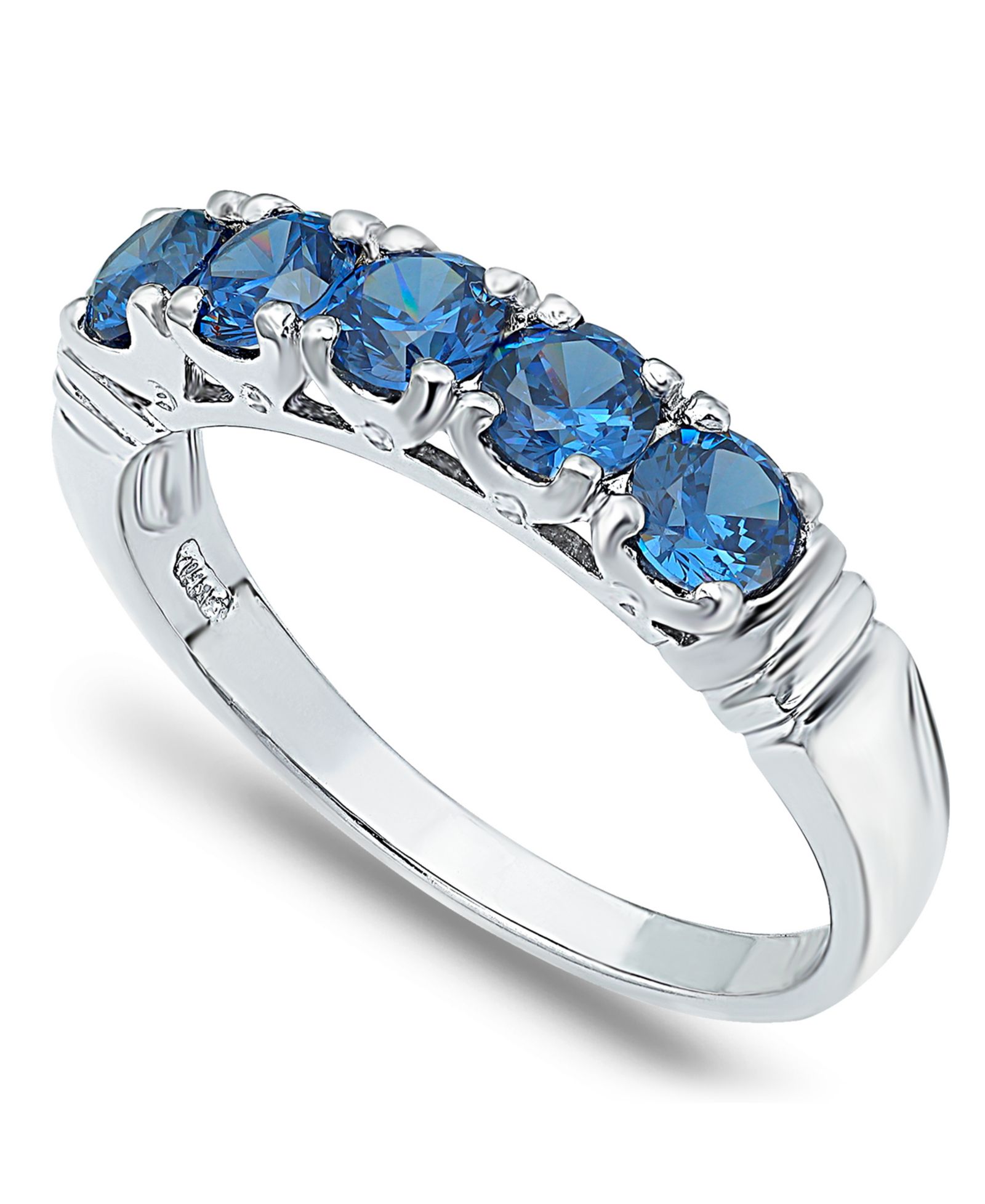 Кольцо Cubic Zirconia Round 5 Stone