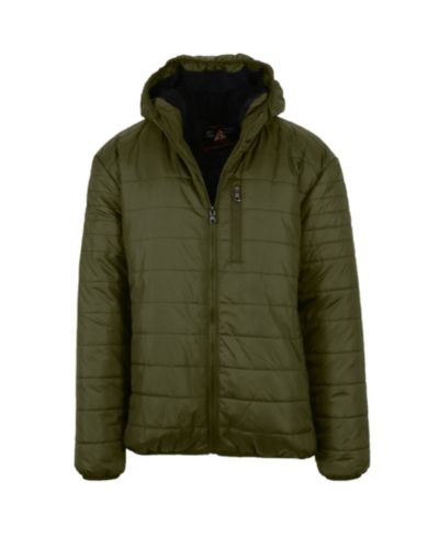 Мужская утепленная куртка Galaxy By Harvic Sherpa Lined Hooded Puffer