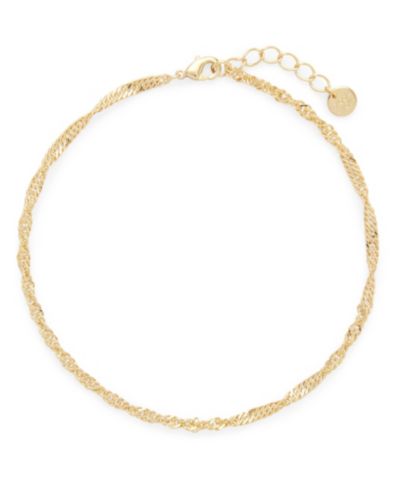 brook & york 14K Gold Plated Sophie браслет на ногу