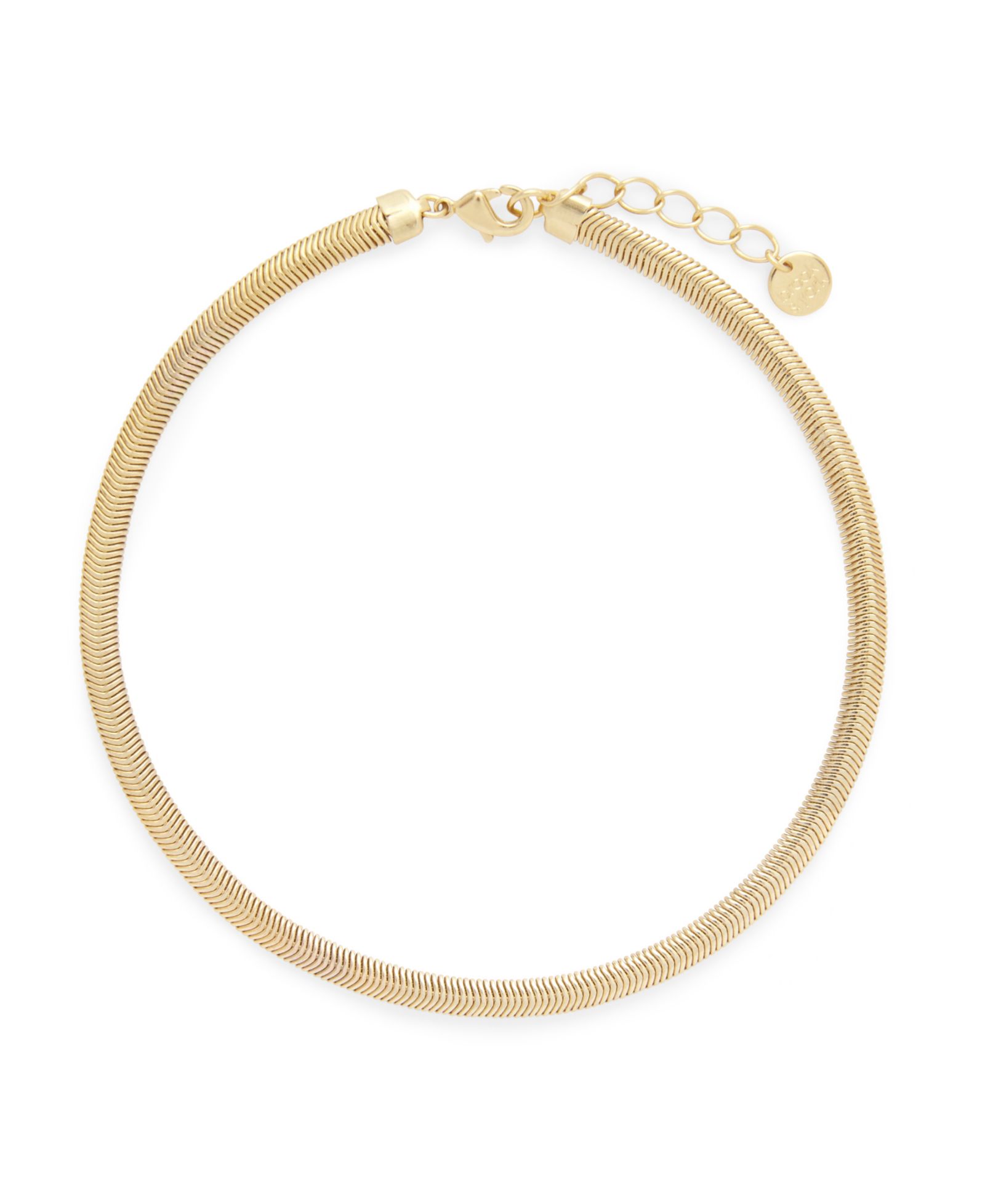 Браслет на ногу brook & york 14K Gold Plated Izzy Herringbone