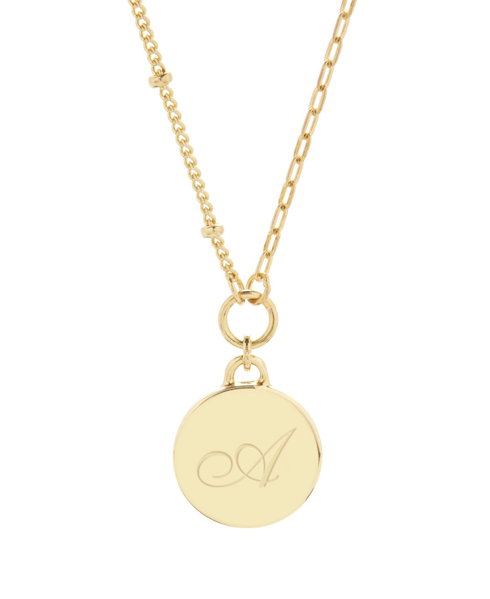 Подвеска brook & york 14K Gold Plated Paige Initial
