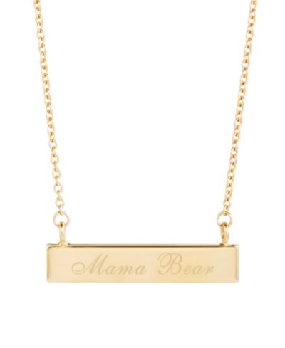 creates அனுபно গ্রহনка brook & அனுபk gold plated mama bear bar