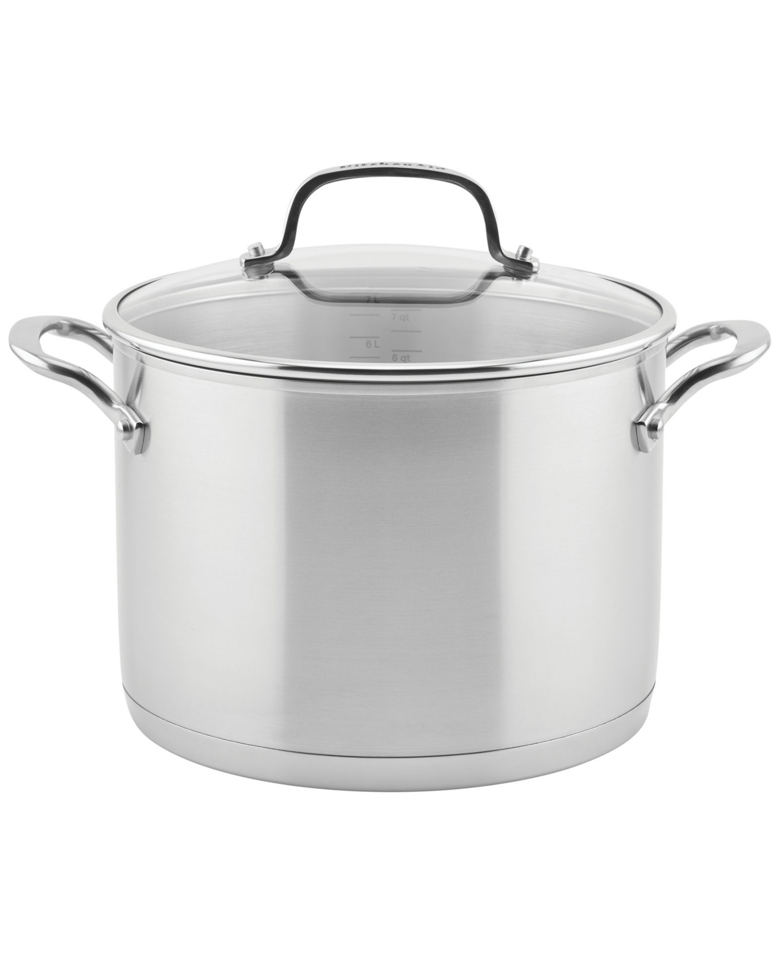 KitchenAid кастрюля для индукции из нержавеющей стали, 8 Quart, с крышкой