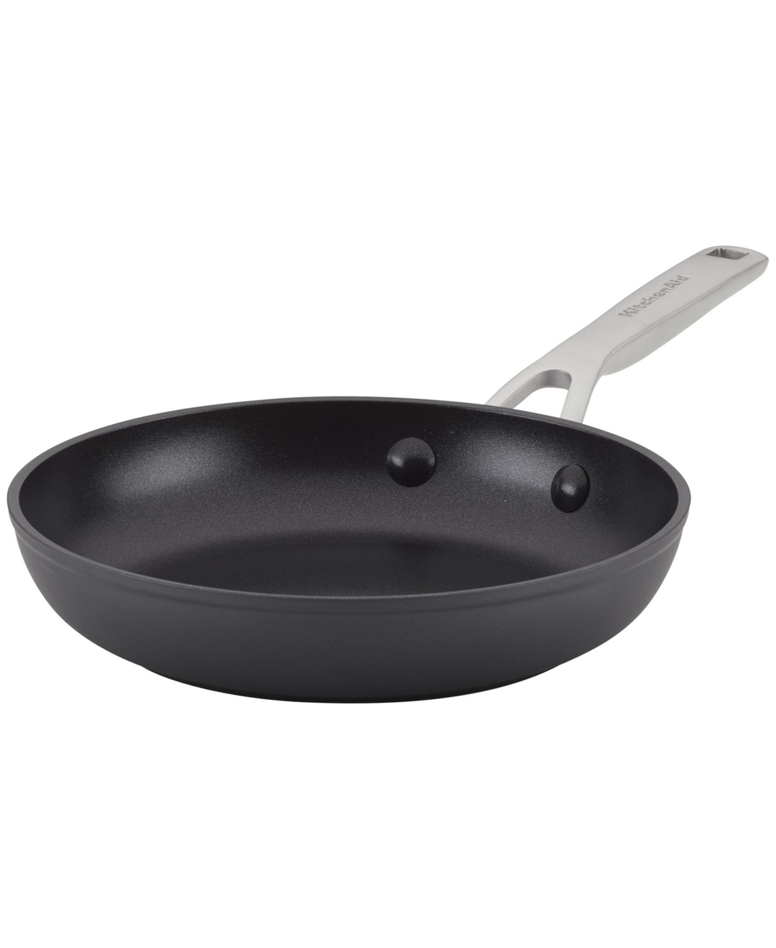 KitchenAid Hard-Anodized Induction Nonstick Frying Pan, 8.25", Matte Black
