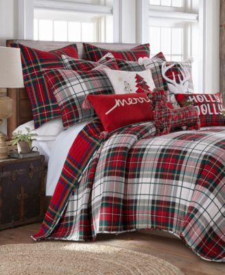 Levtex Home Spencer Plaid Reversible Quilt, King/California King