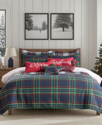 Levtex Home Spencer Plaid Reversible Quilt, Twin