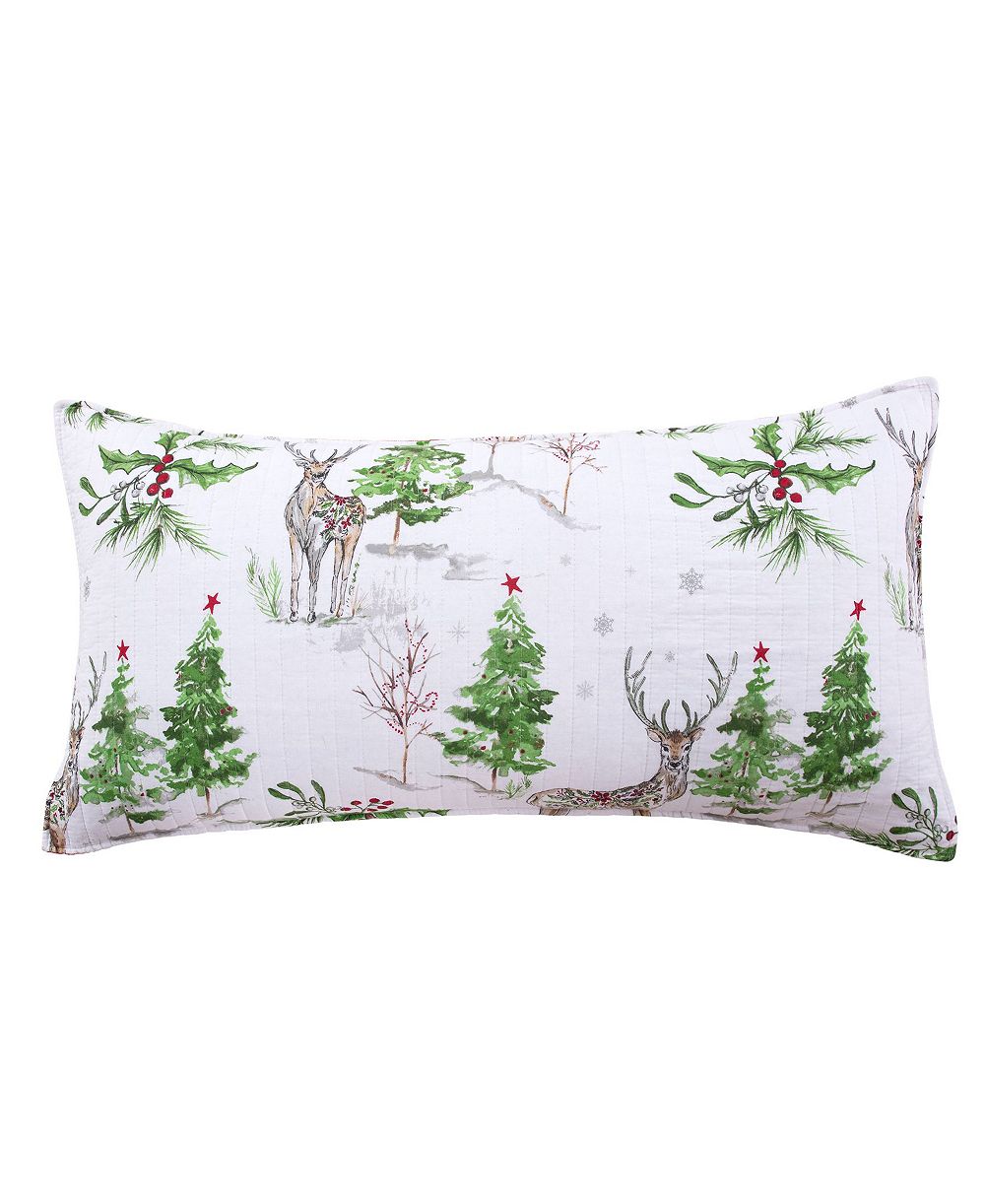 Levtex Home Sleigh Bells стеганая наволочка, King