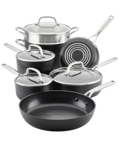 KitchenAid Hard-Anodized Aluminum Nonstick 11-Pc. Cookware Set