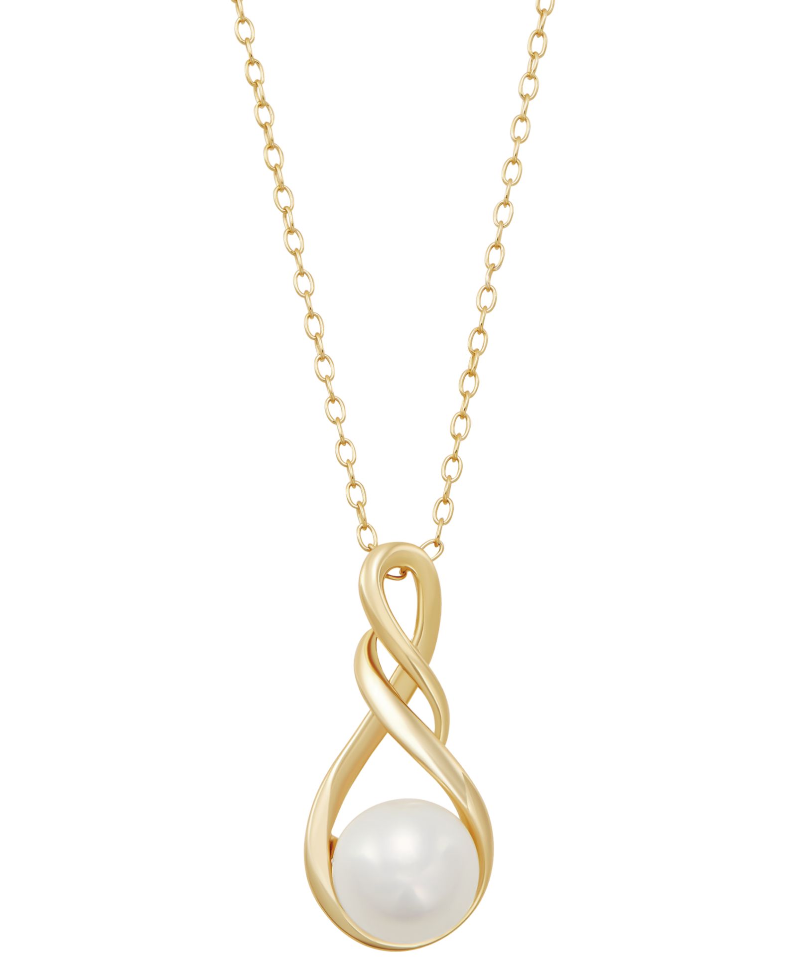 Подвеска Giani Bernini Cultured Freshwater Pearl (8-1/2mm) 18"