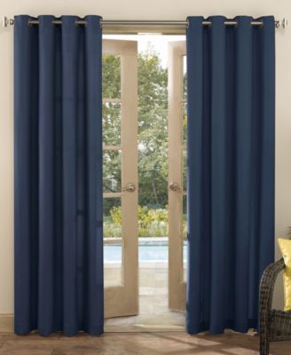 Sun Zero штора Sailor UV Protectant Room Darkening с люверсами