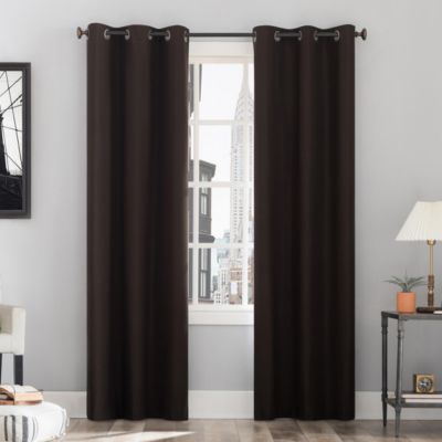 Sun Zero Cyrus Thermal 100% Blackout штора с люверсами, 40" x 63