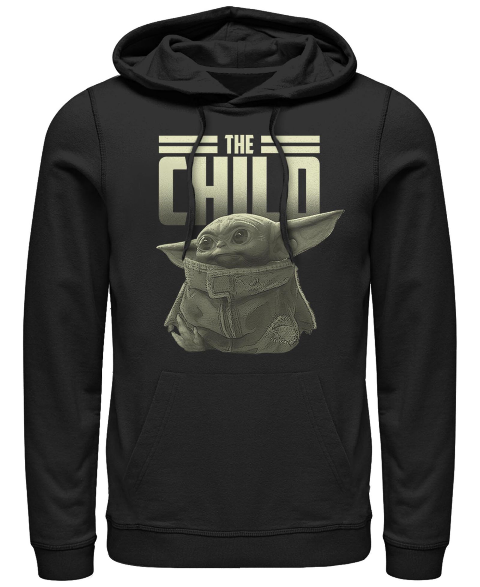 Fifth Sun Men's Star Wars Mandalorian Child Fleece Pullover Hoodie