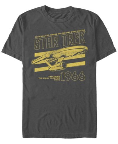 Мужская футболка Fifth Sun Star Trek the Original Series Old Yellow 1966 с коротким рукавом