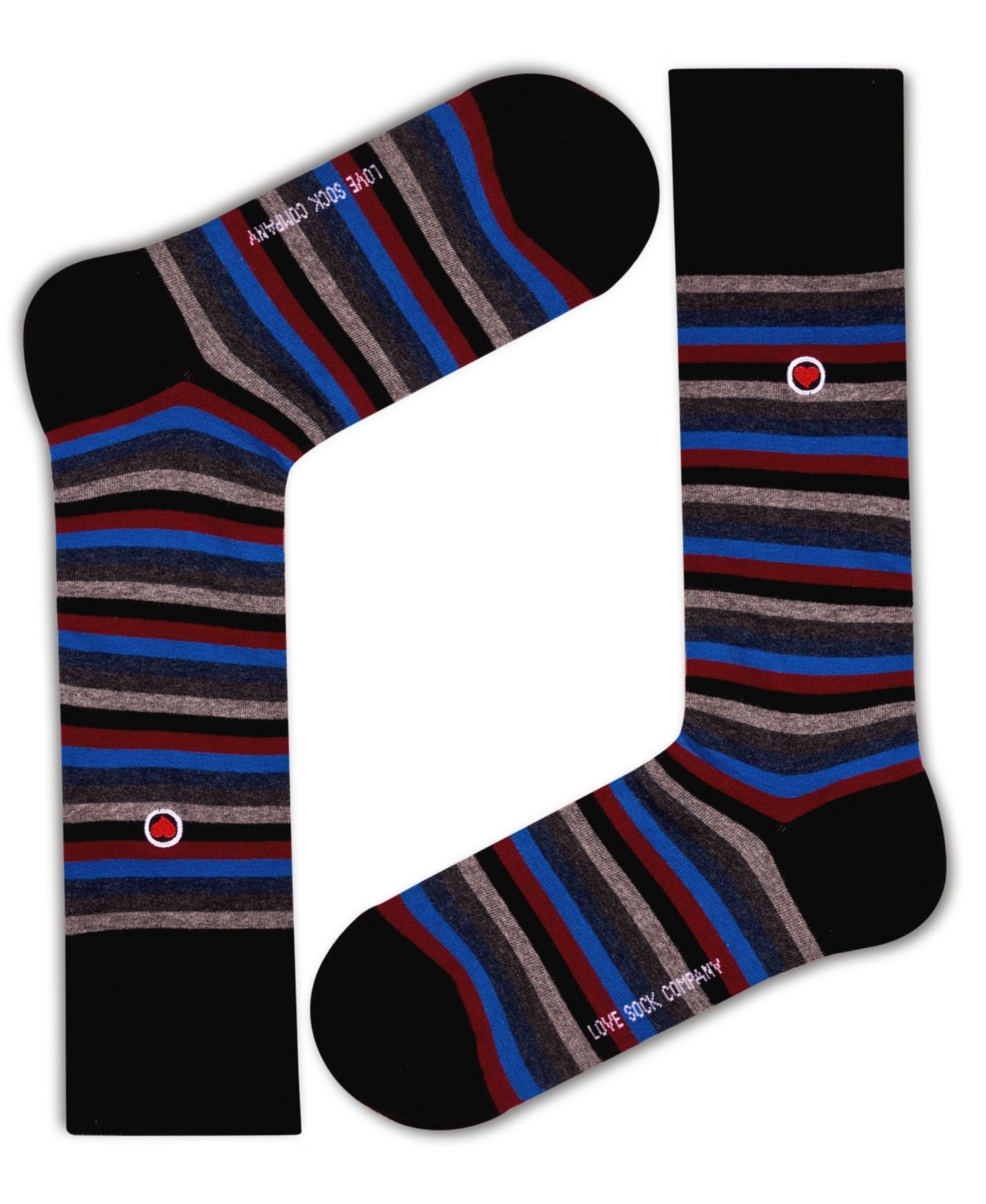 Love Sock Company Men's Mid Calf Dress Socks