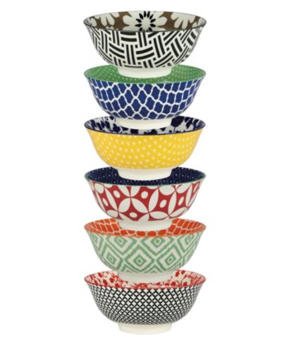 Certified International Soho All Purpose Bowls, Set of 6