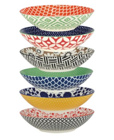 Certified International Soho Dinner Bowls, Set of 6