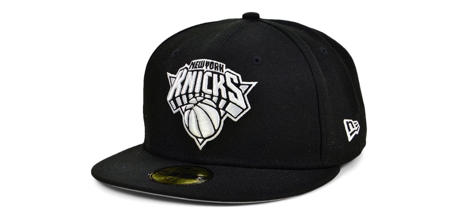 New Era New York Knicks Black White 59FIFTY Cap