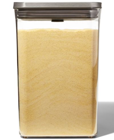 OXO стальной контейнер для хранения продуктов Pop Big Square 4.4-Qt.