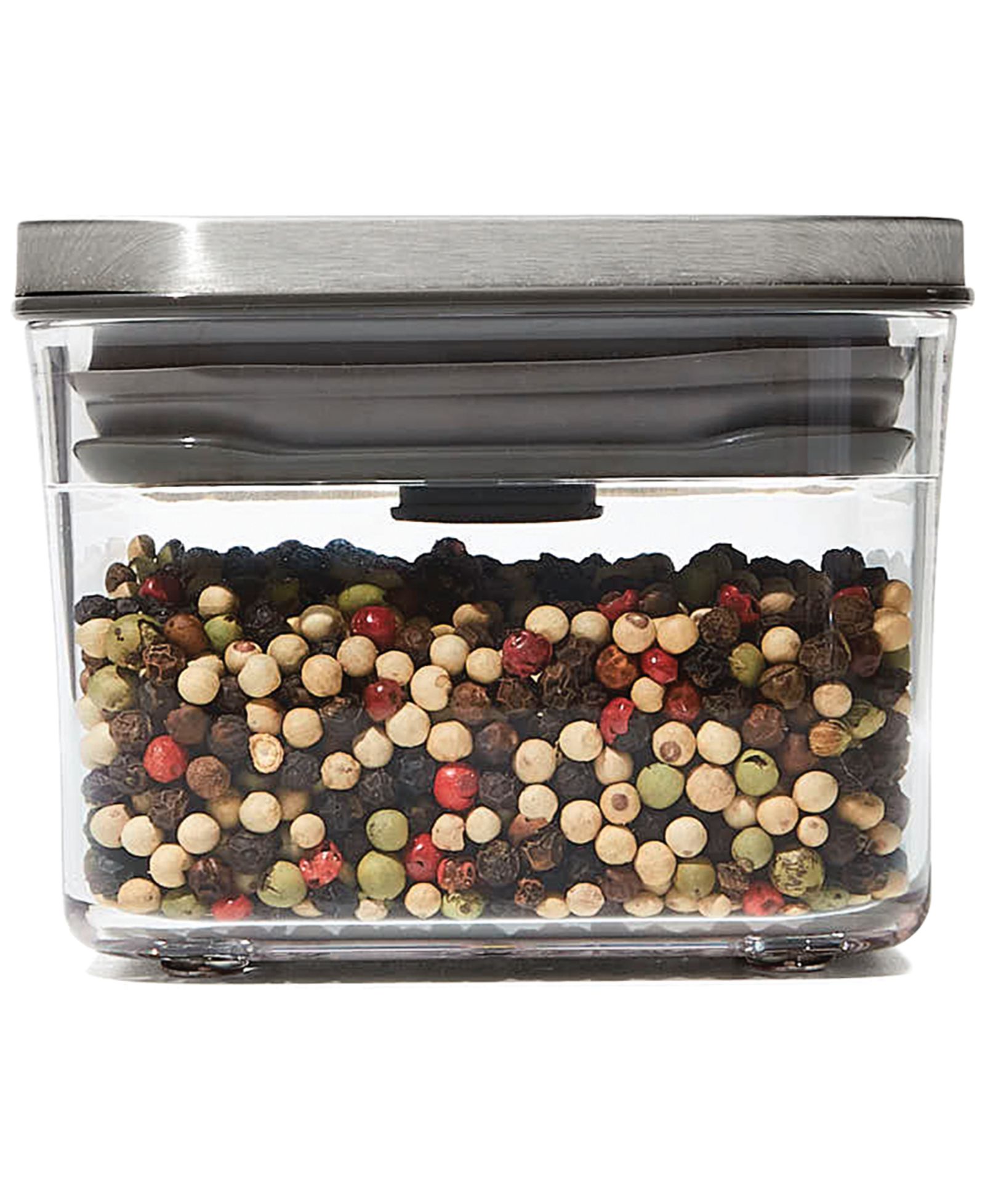 OXO Steel Pop Small Square Mini 0.4-Qt. Food Storage Container