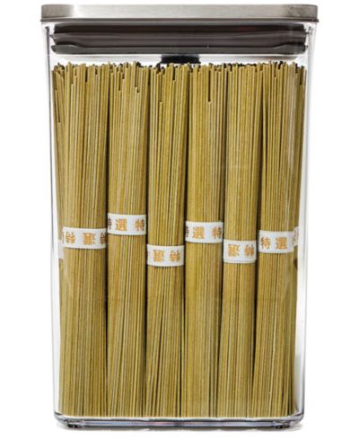 OXO Steel POP прямоуголый контейнер для хранения продуктов, Medium 2.7-Qt.
