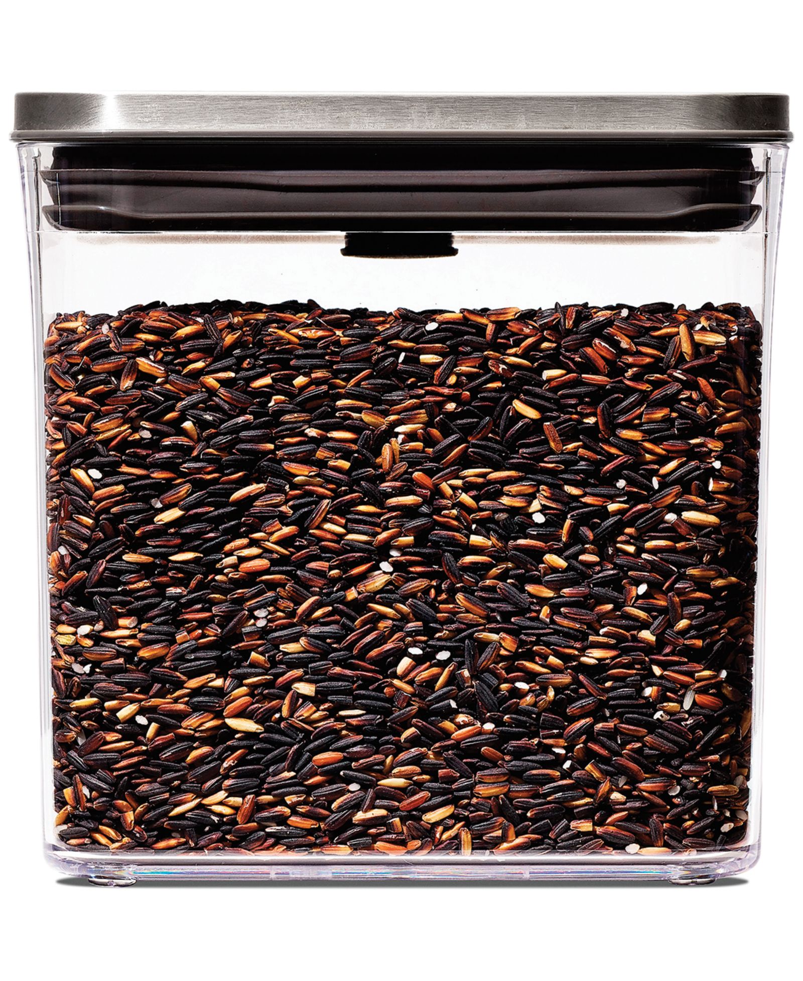 OXO Steel POP Rectangle Short 1.7-Qt. Food Storage Container