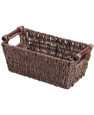 Wickerwise Seagrass Counter-Top Basket