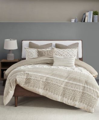 INK+IVY Mila Chenille 3-Pc. Comforter Set, Full/Queen