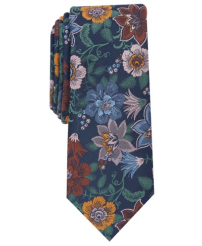 Bar III Мужской галстук Ryewood Floral