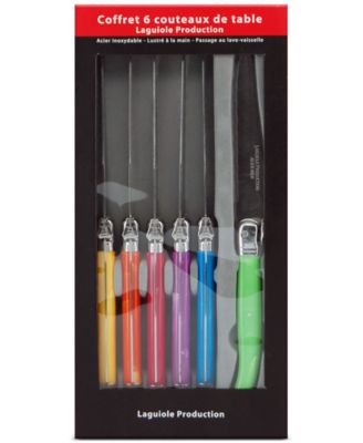 Laguiole Evolution Tradition Ножи для стейка Assorted Color, набор из 6 шт.