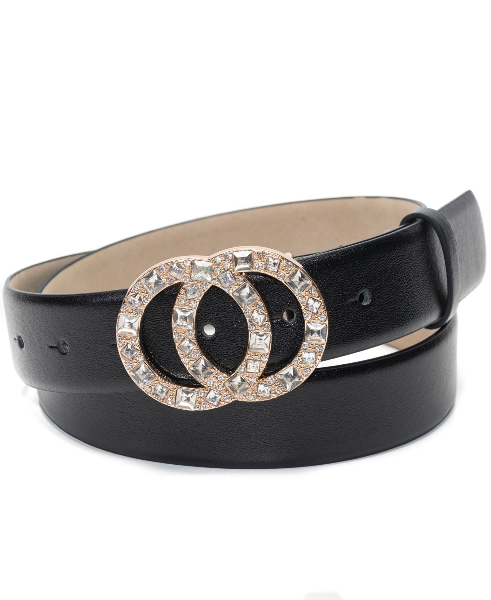 Ремень I.N.C. International Concepts Double-Circle Rhinestone