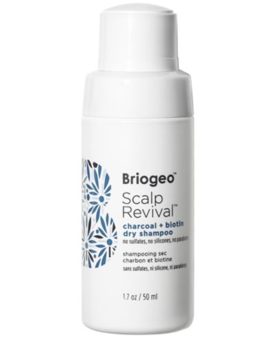 Briogeo Scalp Revival Charcoal + Biotin сухой шампунь, 0.1 oz.