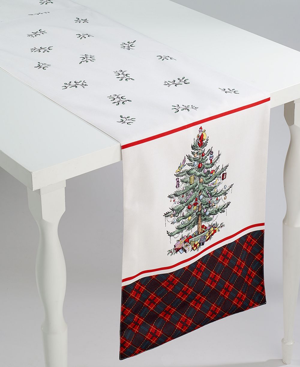 Беговая дорожка Spode Christmas Tree Tartan multicolored 90"