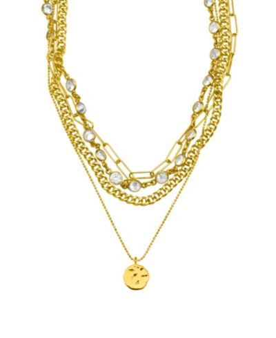 ADORNIA Necklace with Coin Charm