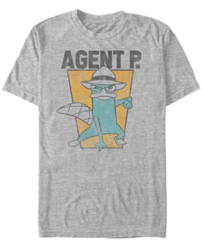 Fifth Sun Мужская футболка с принтом Phineas and Ferb Agent P, короткий рукав