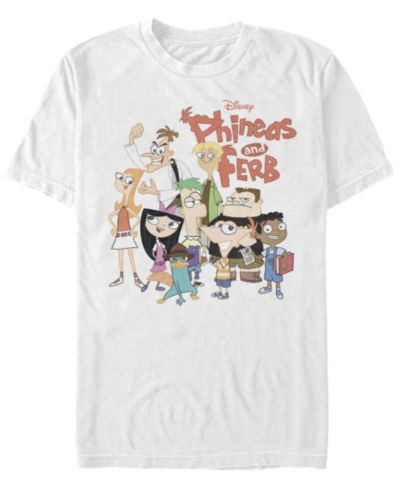 Мужская футболка Fifth Sun Phineas and Ferb The Group Short Sleeve