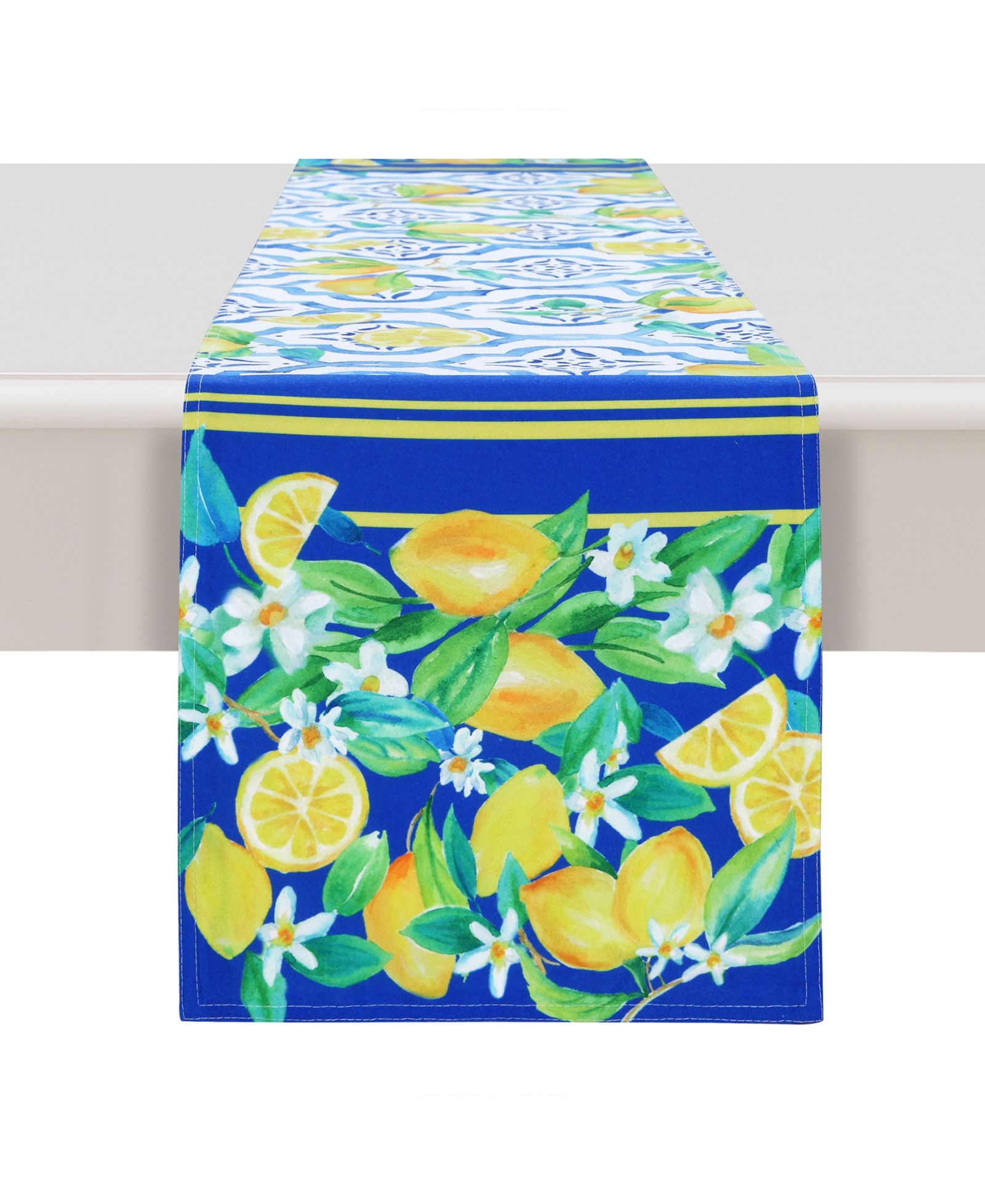Скатерть Laural Home Lovely Lemons, 13x72