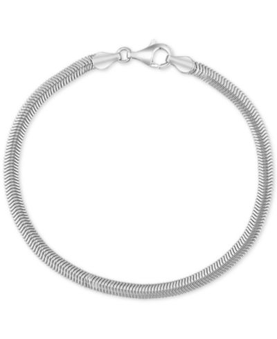 EFFY® Men's Link Bracelet in Sterling Silver
