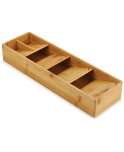 Компактный органайзер для столовых приборов из бамбука Joseph Joseph DrawerStore™