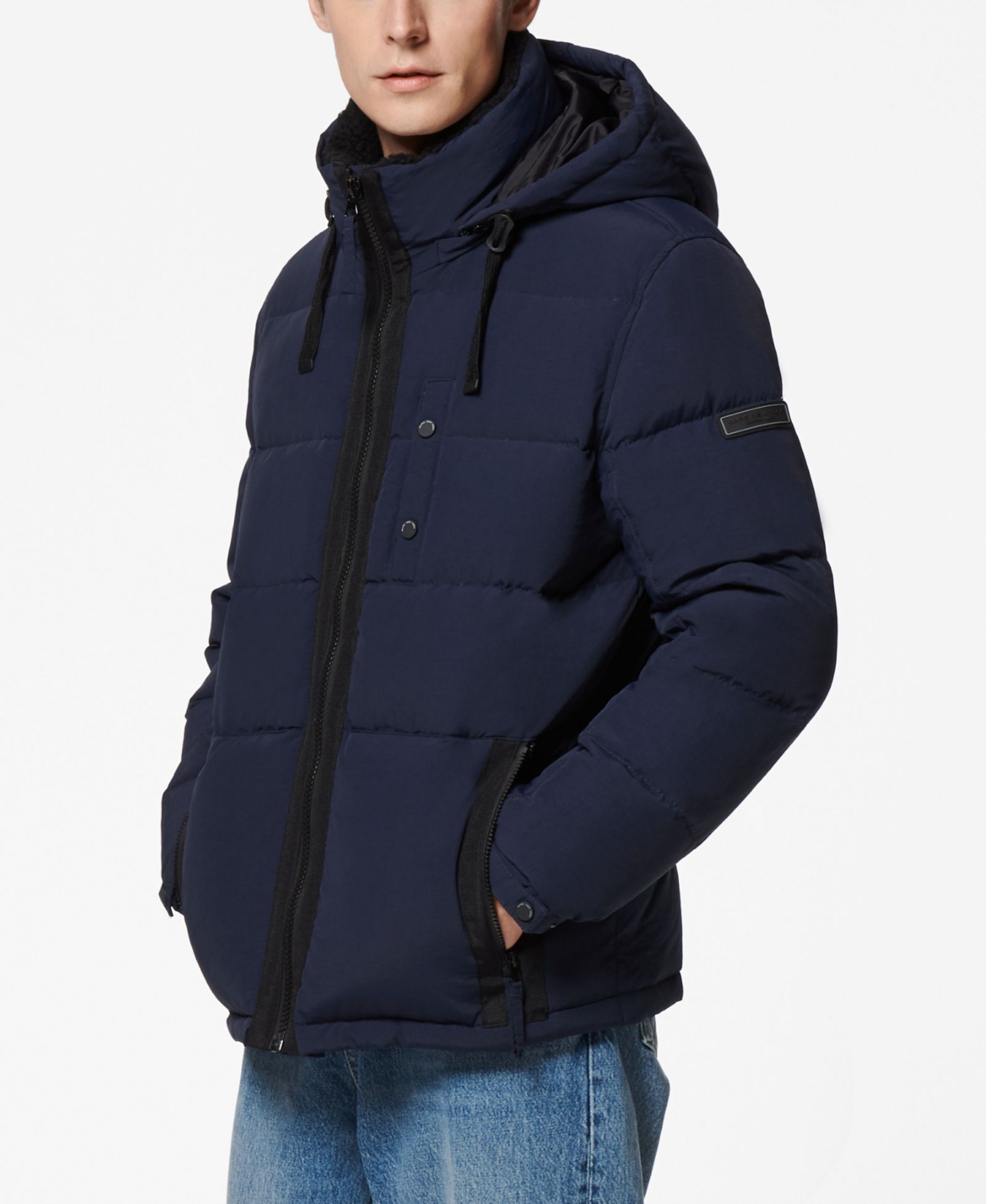 Marc New York Men's Hubble Crinkle Down Jacket