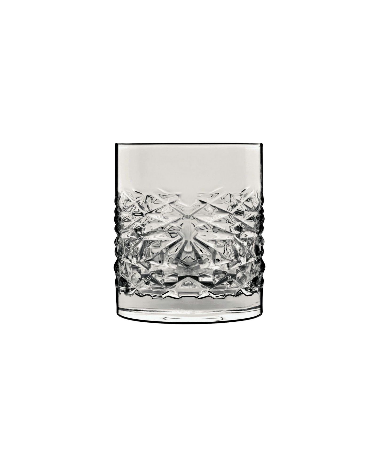 Luigi Bormioli стаканы Mixology Textures Double Old Fashioned, 12.75 Oz, 4 шт